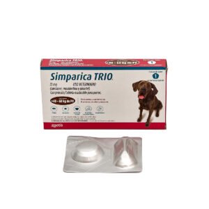 SIMPARICA TRIO 1 TAB 72 MG (40-60 KGS)